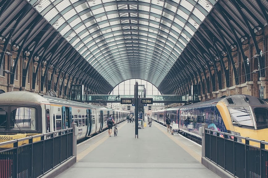 A Train Station