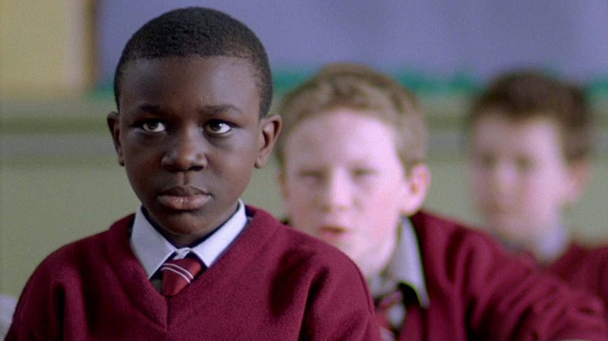 How does the short film “New Boy” engage readers?